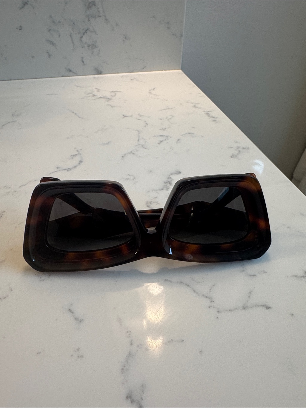 Loewe Beveled Cat Eye Sunglasses